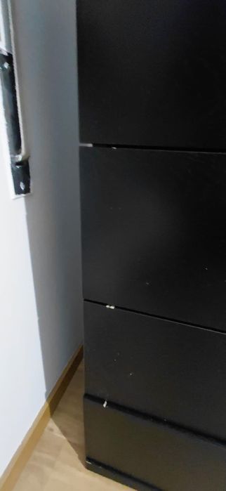 Conjunto de quarto cómoda e duas mesinhas de cabeceira