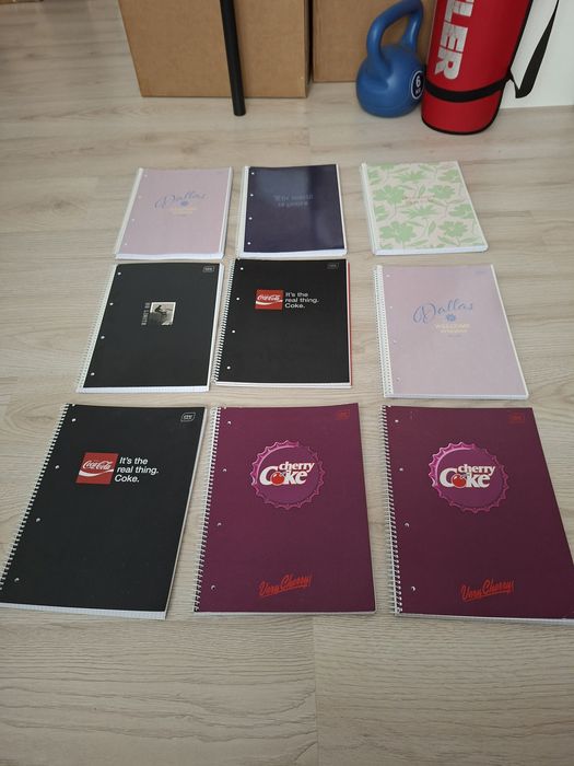 Zeszyty A4 zestaw 10sztk nowe interdruk