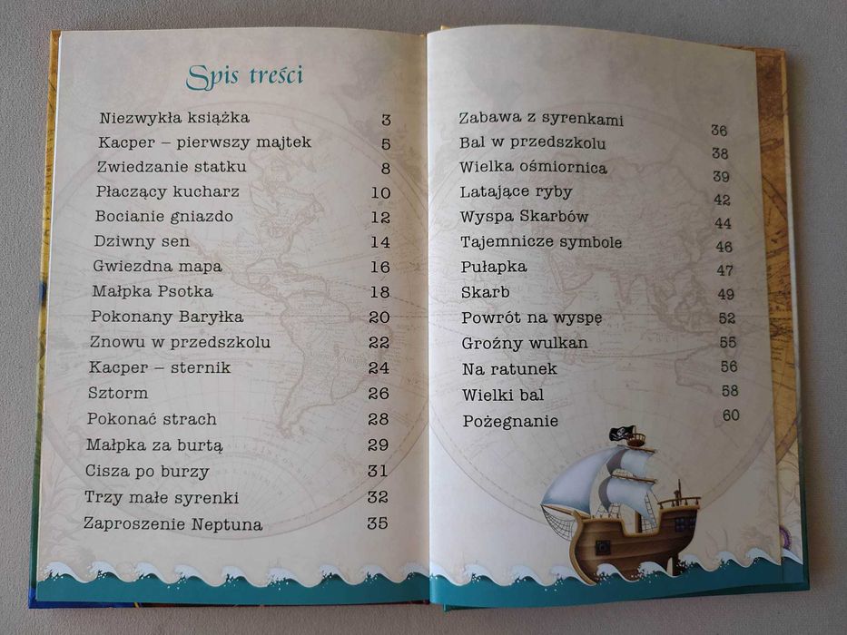 książka Kacper i piraci twarda oprawa
