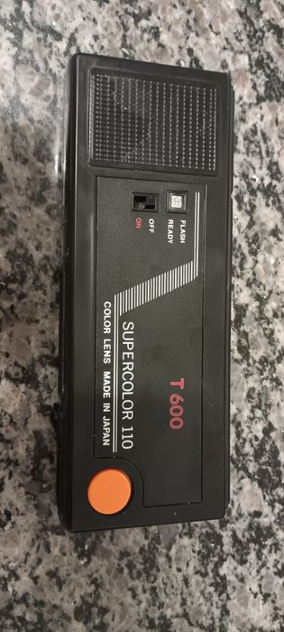 Vintage! Câmara fotográfica Romita T600 com flash