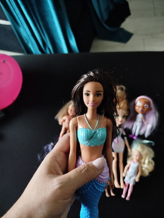 Lalki barbie i inne syrenka