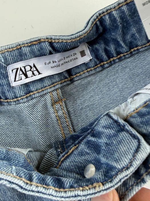 Zara mom джинсові шорти 34, zara джинсовые шорты Хс/С