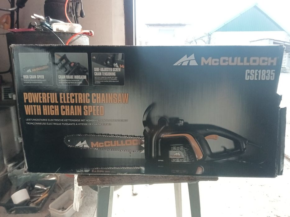 McCulloch CSE 1835 новая электропила