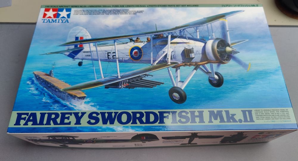 Fairey Swordfish mk.II (Tamiya, skala 1/48)