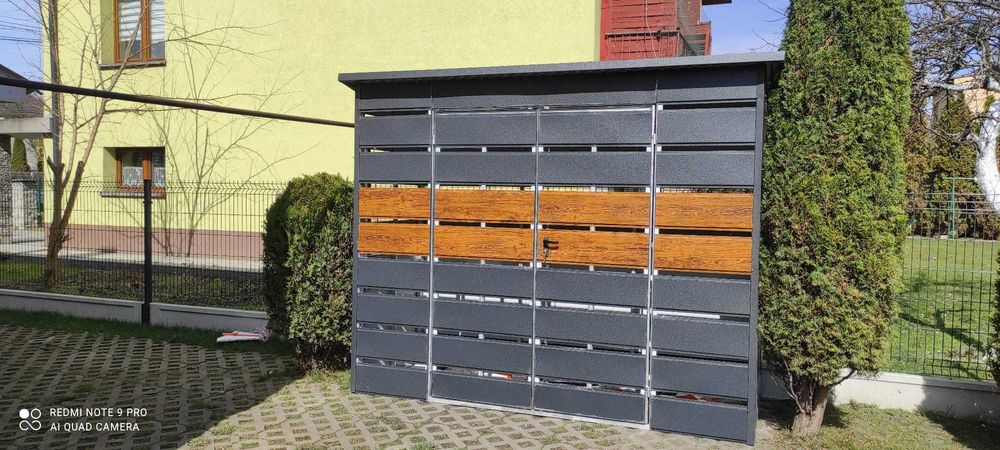 Wiata śmietnikowa panelowa PROMOCJA