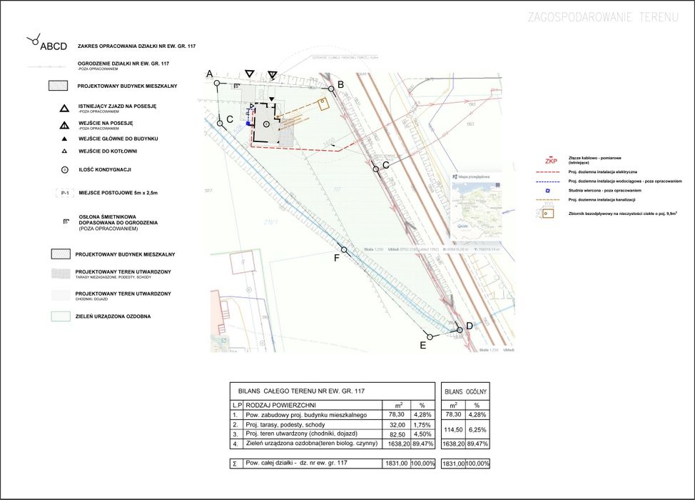 Chraboły gm Dobrzyniewo Duże, działka budowlana 1800 m² - Widok 5