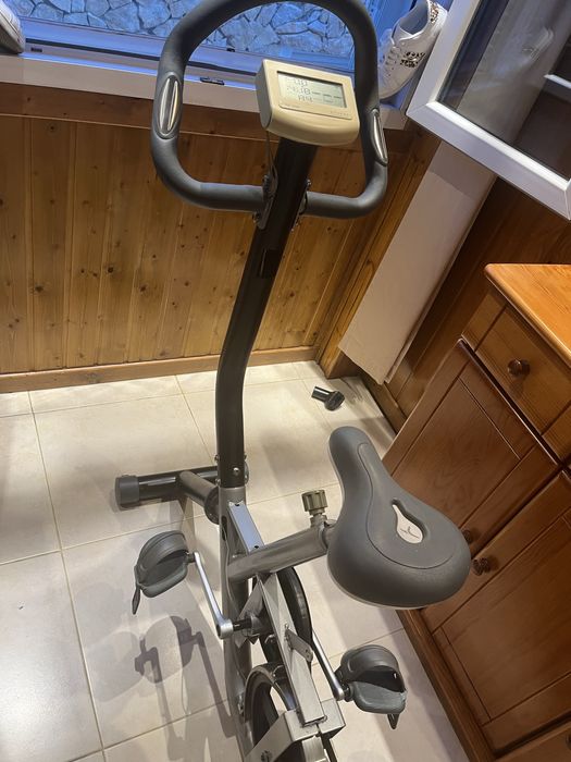 Bicicleta da decathlon a funcionar