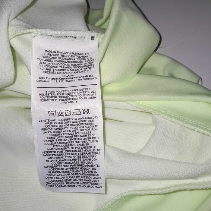 Bluza techniczna Nike M nowa limonka