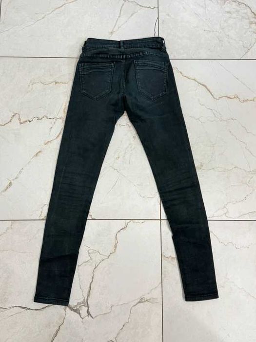 Spodnie czarne skinny obcisłe rurki Ana&Lucy 36 S bawełniane z elastanem