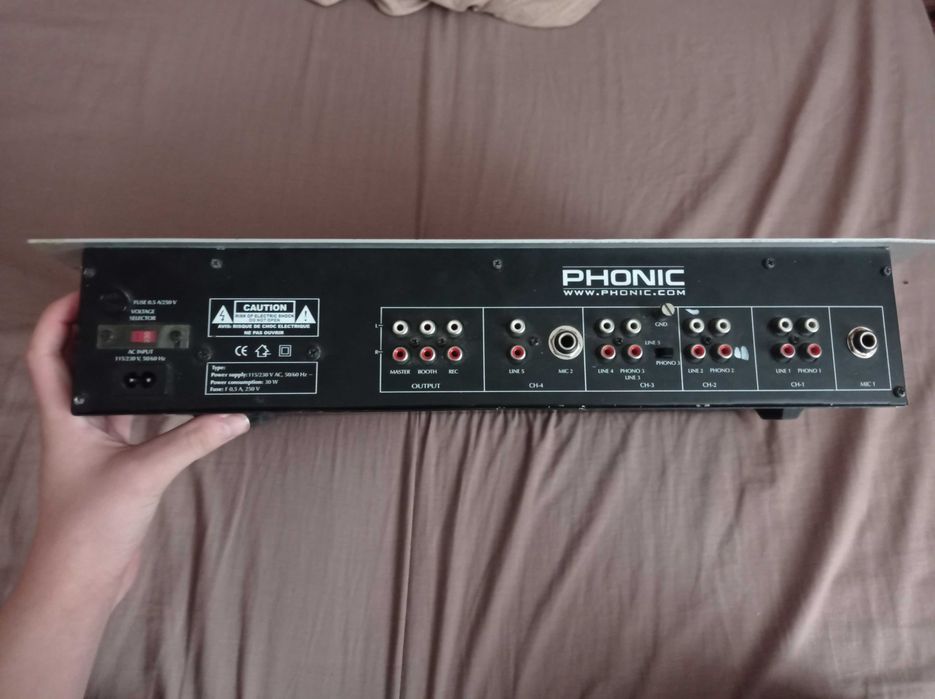 DJ-мікшер Phonic MX500 — ідеальний робочий стан