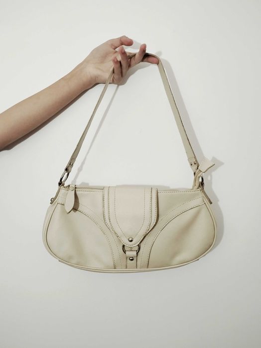 Carteira de Ombro Bege