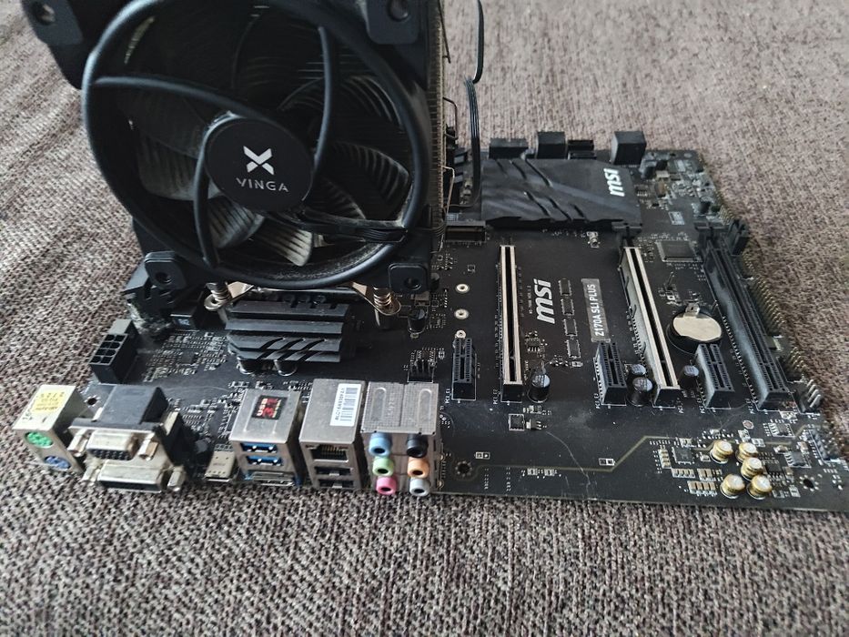 Комплект з I5-6600K + RX480(4GB)+MSI Z170A + Hyperx Fury 16GB