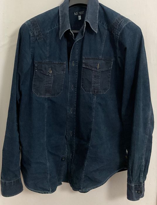 Camisa azul Armani Jeans slim