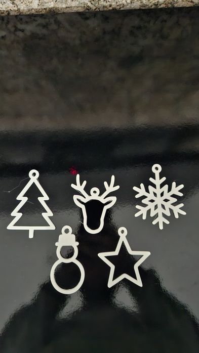5 enfeites natal