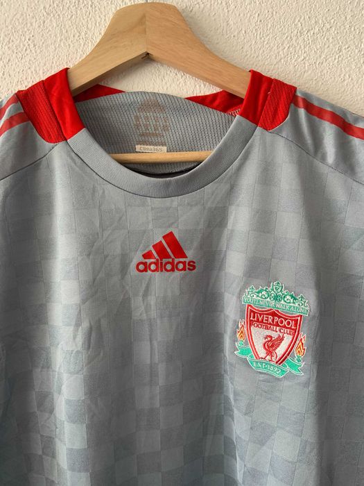 Liverpool 2008/2009 Away Football Shirt Adidas Jersey Size XL