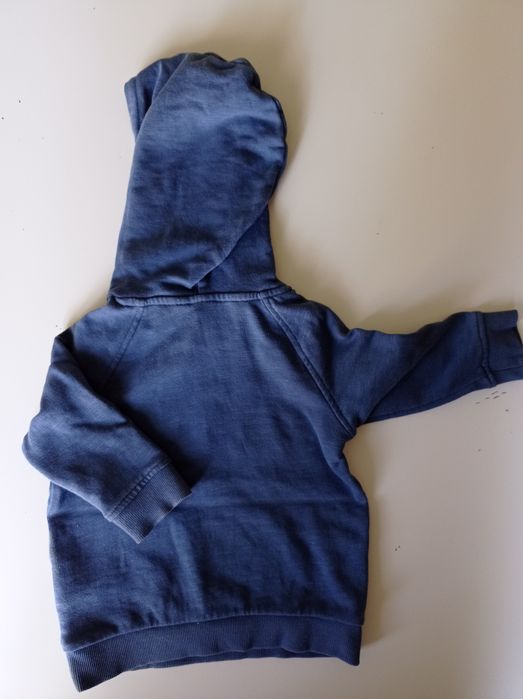 Bluza Snoopy Peanuts z kapturem H&M r. 74