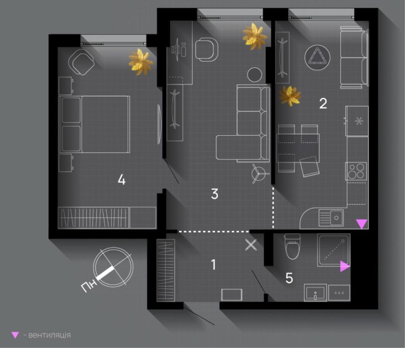 Продаж 2к квартири, 56 м2 | єОселя | Зданий будинок | Або ж розтермінування | найвигідніша і найдоступніша квартира