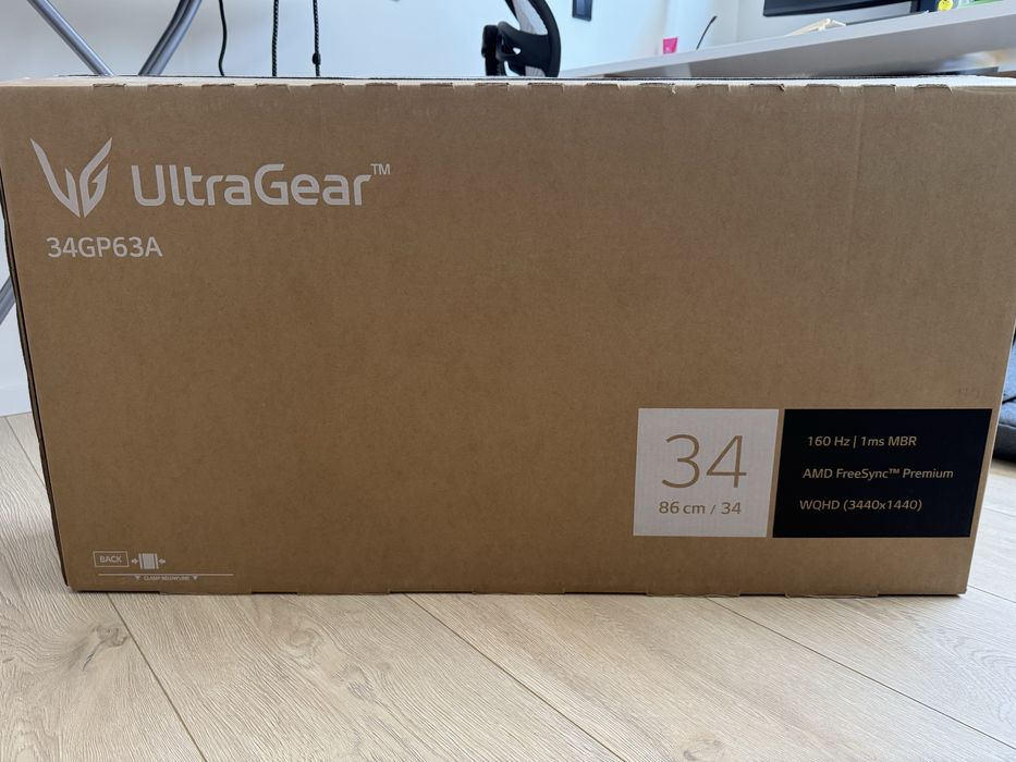 Monitor Gaming Curvo LG UltraGear 34’’