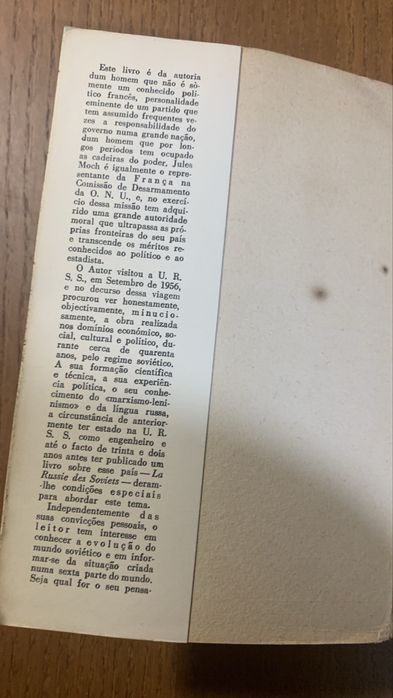 URSS, Depoimento dum Socialista Francês