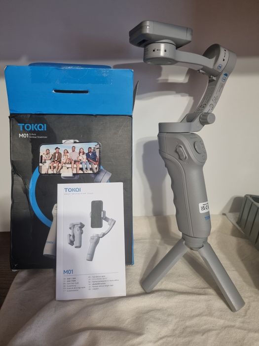 3-осевой электронный стабилизатор для телефона TOKQI M01