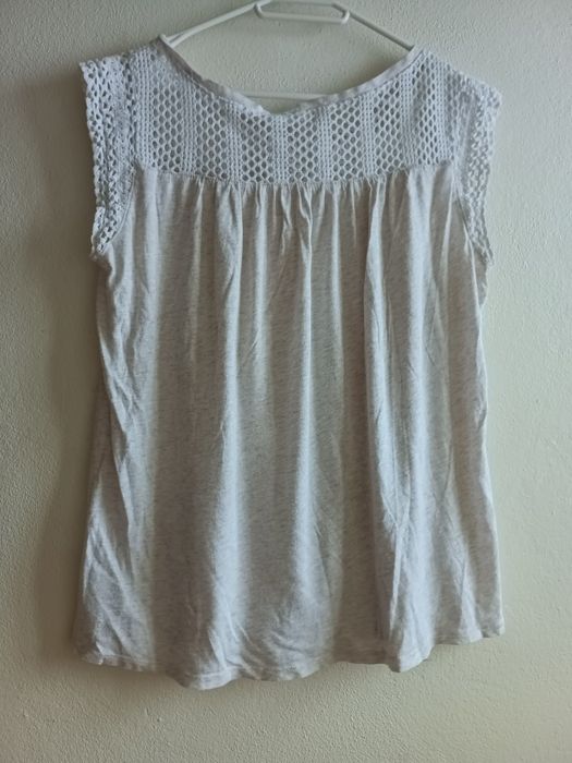 Top com rendado Gant