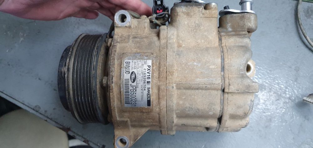 compressor ar condicionado Land Rover JPB500231 BVNUD / Sanden PXV16