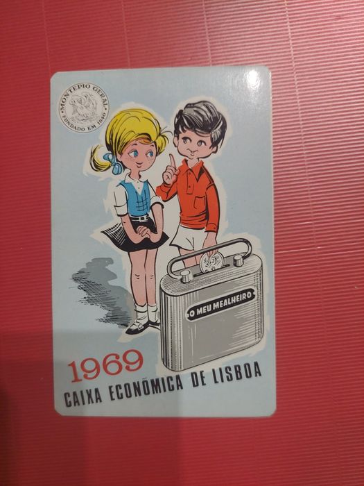 Calendario  1969 banco caixa económica de lisboa