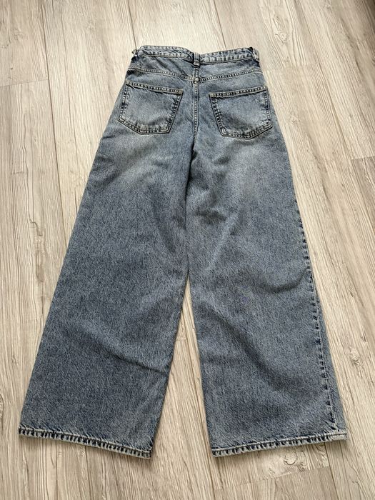 Широкие джинсы на девочку -подростка