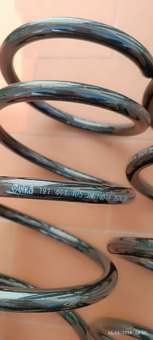 Molas de suspensão VW Golf 2 MK2 II