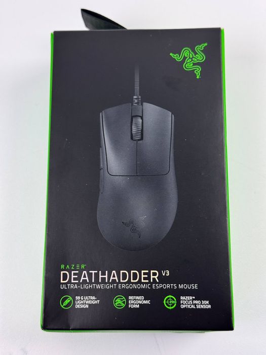 Ігрова комп'ютерна миша Razer DeathAdder V3 Wired Black