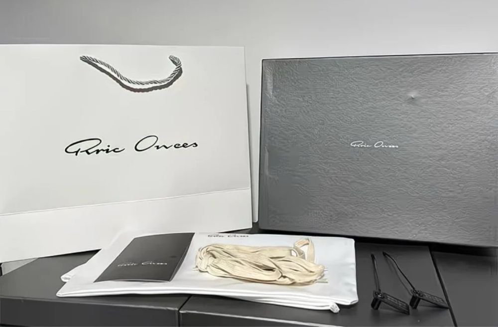 кеди Rick Owens Jumbo Lace Hexagram Ramones рік овенс