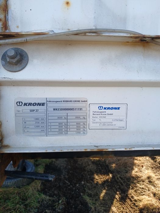 Полуприцеп KRONE