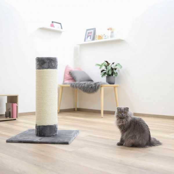 Poste Arranhador Largo – Modelo Ultra (60 × 60 × 82 cm)