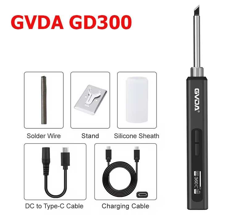 Смарт паяльник GVDA GD300 GD301