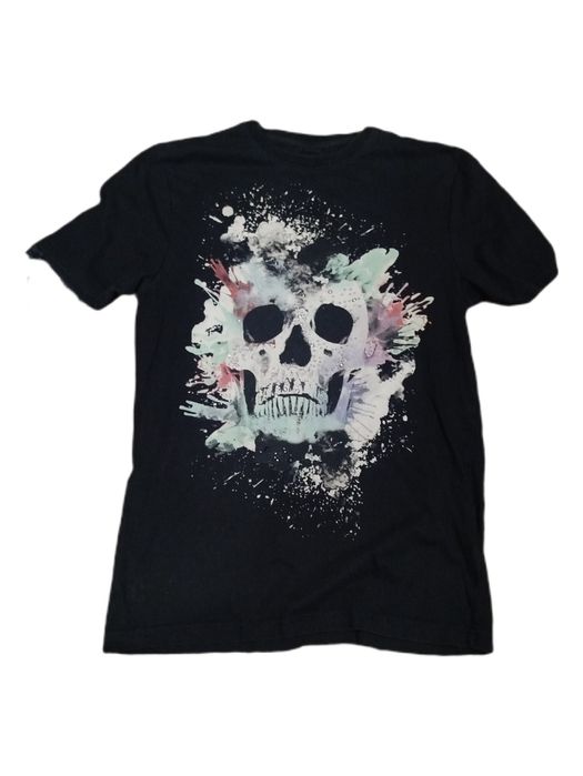 Футболка y2k з черепом