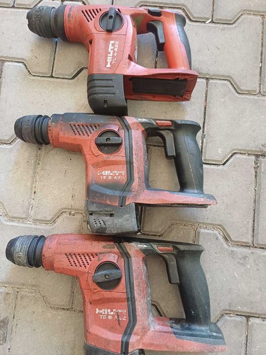 HILTI TE 6 A 22 TE 4 A 22 Zestaw