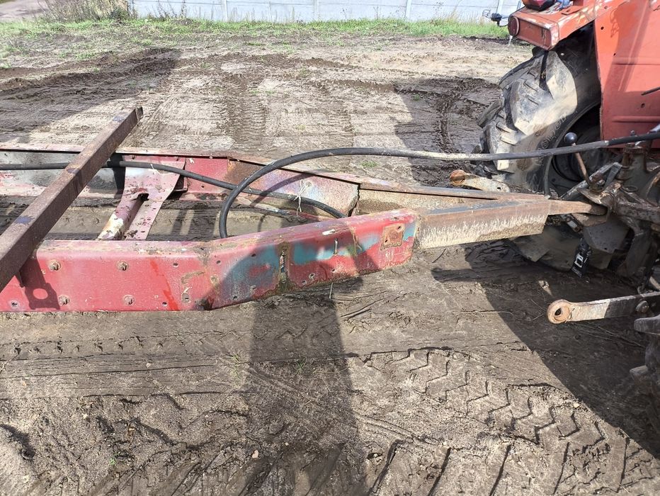 Przyczepa wywrotka x3 jednoosiowa Meiller rolnicza tandem hl brandys 6