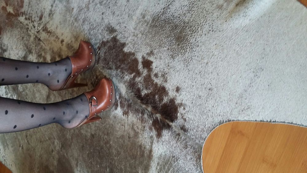 Кожаные сабо DUNE