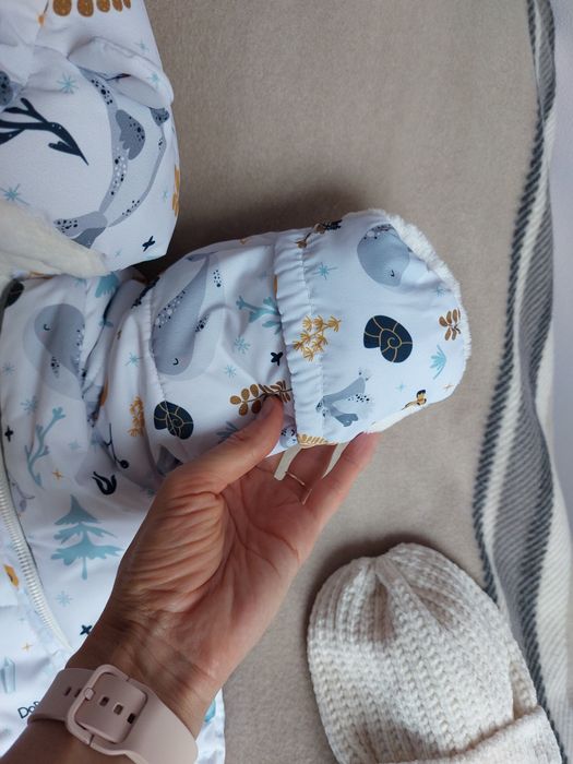 Комбінезон конверт Do rechi зимовий теплий і шапочка  mag baby
