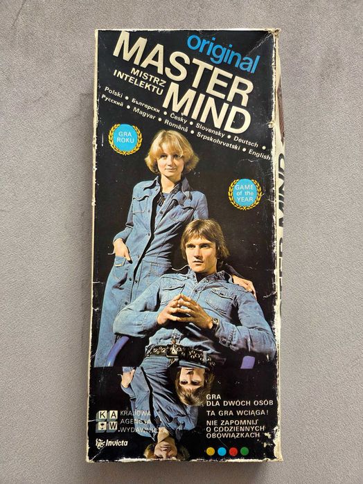 Master Mind Original Mistrz Intelektu - Kultowa Gra PRL
