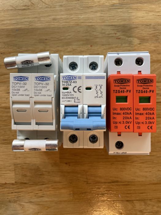 Комплект захисту СЕС напруга ПЗІП 500/600/800/1000