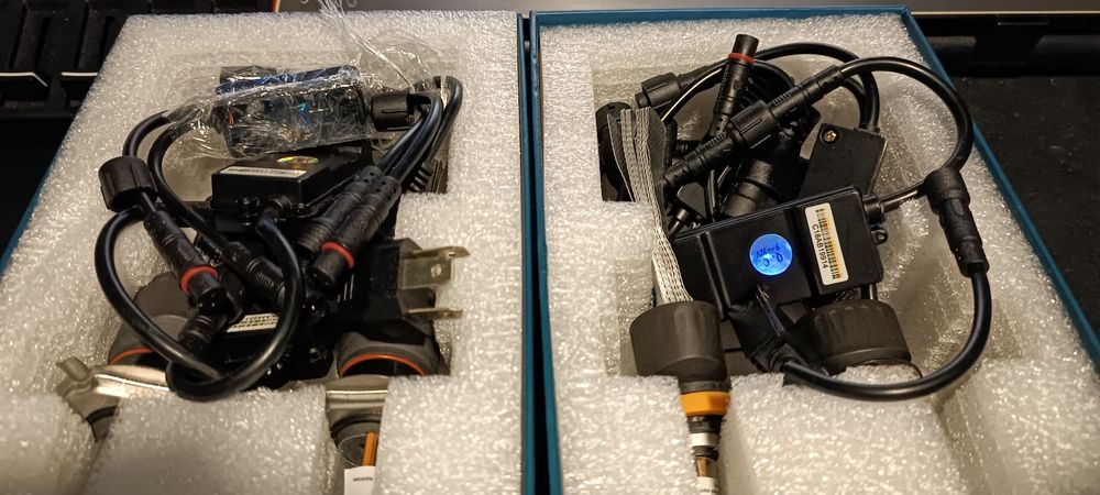 Disponível dois modelos lâmpadas led H4 e H11 carro