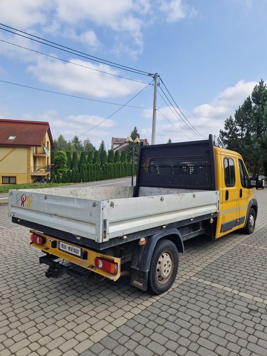 Fiat Ducato doka brygadowy iveco brygadówka 7 osobowy max osób