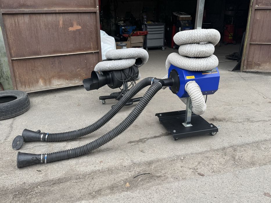 Витяжка вихлопних газів, для СТО