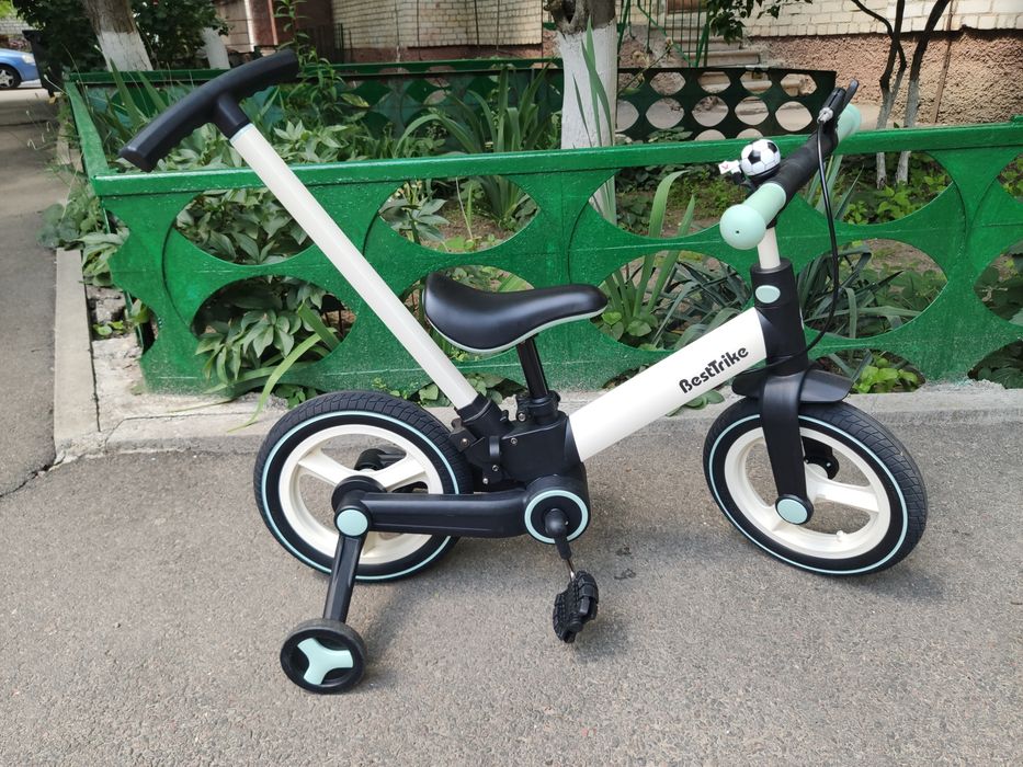 Велосипед-трансформер Best Trike BT-61514 з батьківською ручкою та ручними гальмами