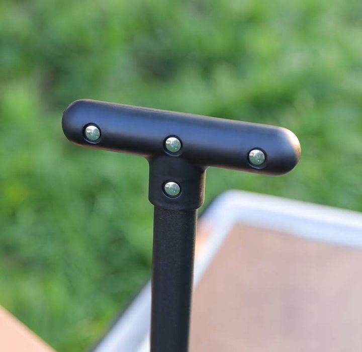 Kompaktowy składany wózek transportowy ogrodowy plażowy