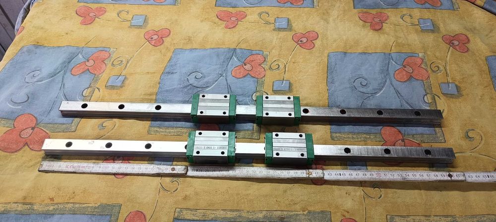 Prowadnice liniowe 20mm INA 620MM