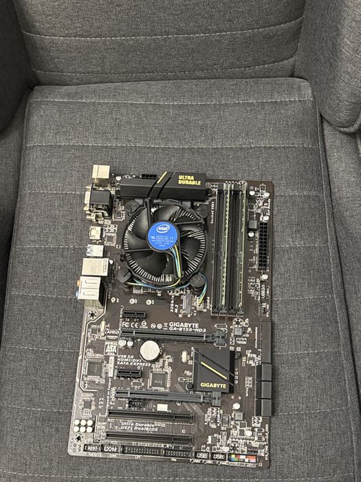 Plyta glowna b150+ procesor i7 6700+16 ramu ddr4