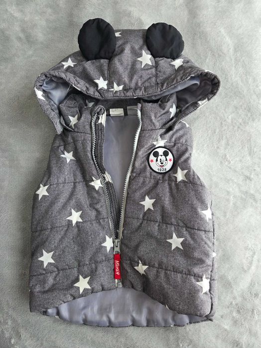 Bezrękawnik Kamizelka Myszka Miki H&M rozm.80