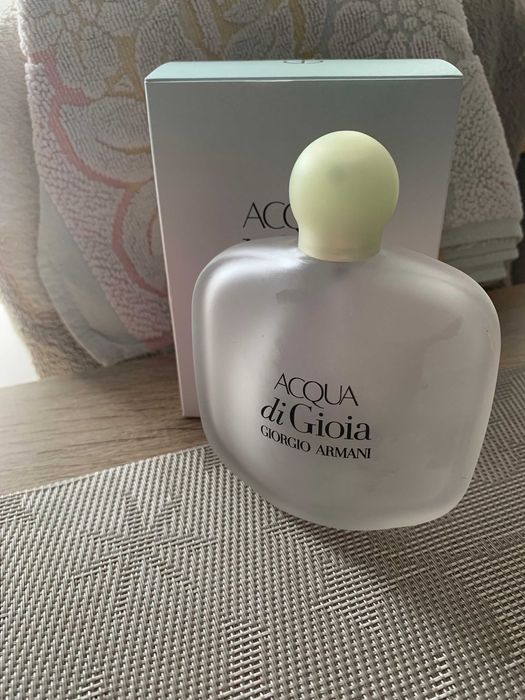 Flakon kolekcjonerski 100 ml po perfumach Armani Acqua di Gioia